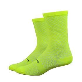 DeFeet Evo Mont Ventoux 6" Socks Signal Gul, Str. S