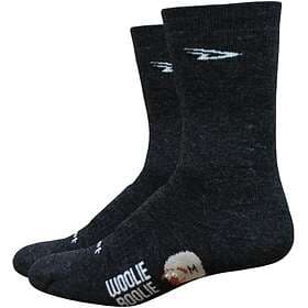 DeFeet Woolie Boolie 4" Socks D-Logo Charcoal, Str. L