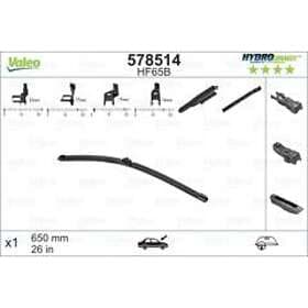 Valeo Torkarblad 578514