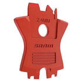 SRAM Disc Brake Pad Spacer Etap/s900 Monoblock Caliper 2 Units Orange 2.4 mm