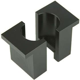 RockShox Deluxe Rear Shock Body Vise Blocks 28.58 Mm Svart