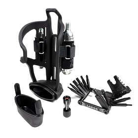 Lezyne Tubeless Flow Storage Loaded Kit Svart