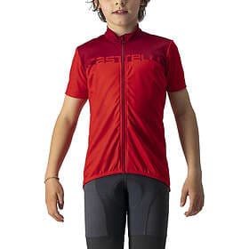 Castelli Neo Prologo Short Sleeve Jersey Röd 10 Years Pojke