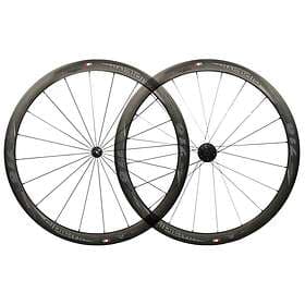 Campagnolo Gipiemme Tecno 716 Hard Anodize Road Wheel Set Svart 9 x 100 / 9 x 13