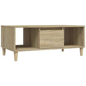 vidaXL Soffbord sonoma-ek 90x50x36.5 cm konstruerat trä 821063