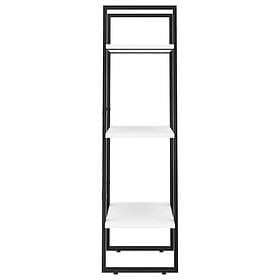 vidaXL Storage Shelf White 60x30x105cm Engineered Wood 806507