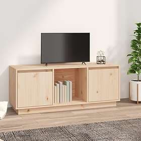 vidaXL TV Cabinet 110.5x35x44 cm Solid Wood Pine