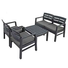 Trabella Venice Sofa Set Anthracite