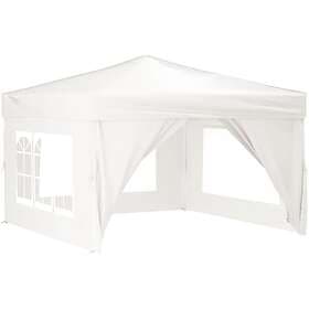 vidaXL Folding Party Tent with Walls 3x3m