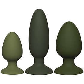 Sinful Advanced Jiggles Analplugg Set Grön