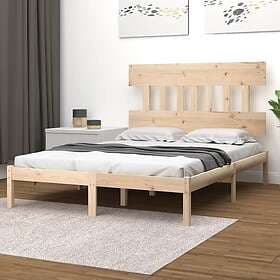 vidaXL Bed Frame massivt trä 150x200 cm 3104743