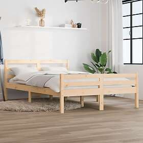 vidaXL Bed Frame massivt trä 150x200 cm 814824