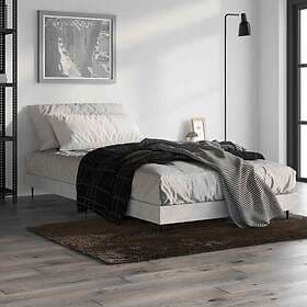 vidaXL Bed Frame betonggrå 90x200 cm konstruerad trä 832273