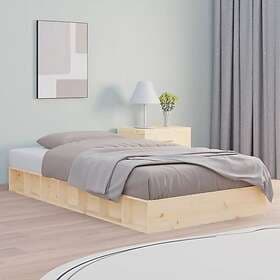 vidaXL Bed Frame 90x190 cm solid wood