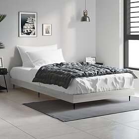 vidaXL Bed Frame grå sonoma 90x190 cm konstruerad trä 832307