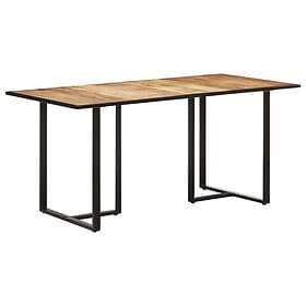 vidaXL Dining Table 160 cm Solid Mango Wood 320693