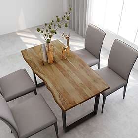 vidaXL Dining Table 140x70x76 cm Solid Acacia Wood 286474