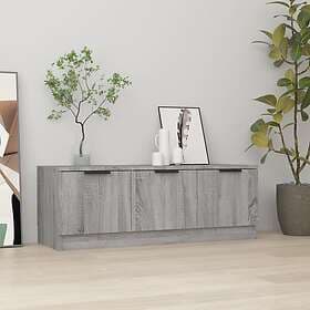vidaXL TV Stand grå sonoma 102x35x36.5 cm konstruerat trä 817082
