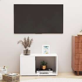 vidaXL TV Stand 60x24x32 cm white engineered wood