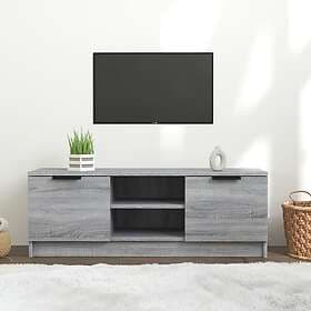 vidaXL TV Stand grå sonoma 102x35x36.5 cm konstruerat trä 817133