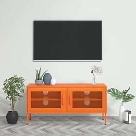 vidaXL TV Stand orange 105x35x50 cm stål 336237