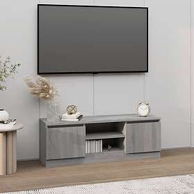 vidaXL TV Stand with door grey sonoma 102x30x36 cm 823356
