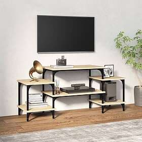 vidaXL TV Stand sonoma-ek 117x35x52 cm konstruerat trä 826316