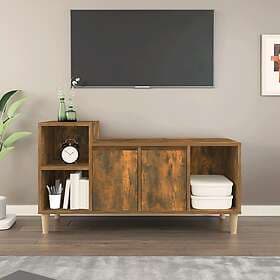vidaXL TV Stand rökfärgad ek 100x35x55 cm konstruerat trä 821177