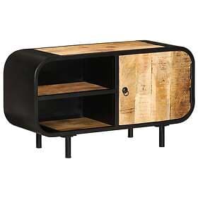 vidaXL TV Stand 90x30x48 cm grovt mangoträ 328412