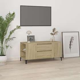 vidaXL TV Stand sonoma-ek 102x44.5x50 cm konstruerat trä 819607