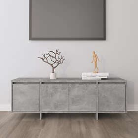 vidaXL TV Stand betonggrå 120x30x40.5 cm konstruerat trä 809579