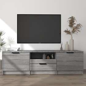 vidaXL TV Stand 140x35x40 cm grey sonoma engineered wood 817112
