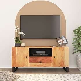 vidaXL TV-skåp 105x33.5x46 cm massivt akacia och konstruerat trä 351959
