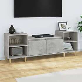 vidaXL TV Stand betonggrå 160x35x55 cm konstruerat trä 821192