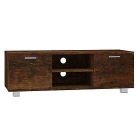 vidaXL TV Stand rökfärgad ek 120x40.5x35 cm constructed wood 342619