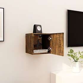 vidaXL TV Stand rökfärgad ek 30.5x30x30 cm