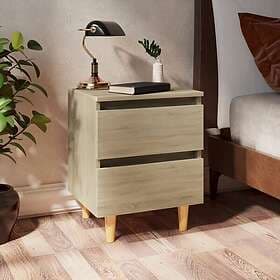 vidaXL Nightstand Sonoma Oak 40x35x50cm 805857