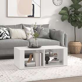 vidaXL Soffbord vit 100x50x36 cm konstruerat trä 816520
