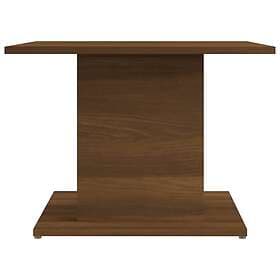vidaXL Soffbord brun ek 55.5x55.5x40 cm spånskiva 813097