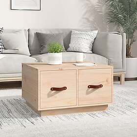 vidaXL Soffbord 60x53x35 cm massiv furu 820966