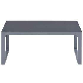 vidaXL Soffbord 90x50x40 cm aluminium 47254