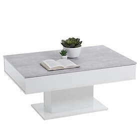 vidaXL Coffee Table Concrete Grey and White 428686
