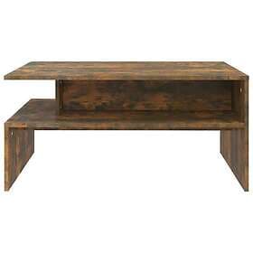 vidaXL Soffbord rökfärgad ek 90x60x42.5 cm konstruerat trä 815855