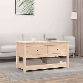 vidaXL Soffbord 102x49x55 cm massiv furu 820921