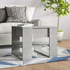 vidaXL Soffbord betonggrå 55.5x55x45 cm konstruerat trä 810912