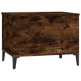 vidaXL Soffbord rökfärgad ek 60x44.5x45 cm konstruerat trä 819577