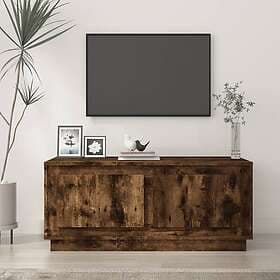 vidaXL Soffbord rökfärgad ek 102x50x44 cm konstruerat trä 819881