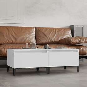 vidaXL Accent Table White 50x46x35cm Constructed Wood 819517