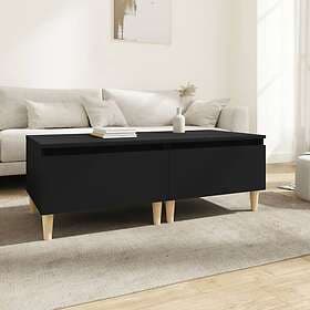vidaXL Accent Table Black Constructed Wood 50x46x35cm 819503