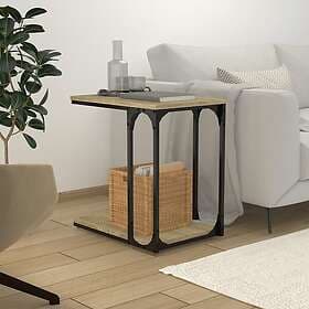 vidaXL Sidobord sonoma-ek 50x35x52 cm konstruerat trä 825813